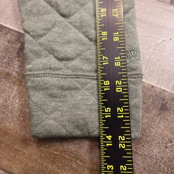 Marmot Quilted Snap Pullover Women’s Medium Sage Green Cozy Outdoor Layer - Picture 8 of 12